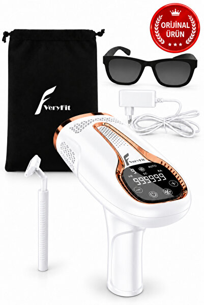 VERYFİT Ipl Buz Lazer Epilasyon 999.999 Atım Otomatik / Manuel Dokunmatik Ekr...