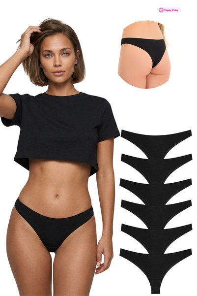 Newlilla 10030 Brazil String 6'lı Kadın Külot Paketi