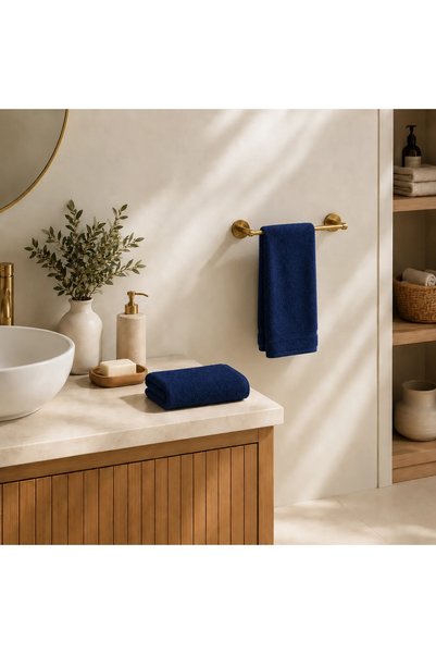 The Cotton Connection 2 Bath Towels & 2 Hand Towels, 4-Piece Towel Set – 600 GSM, Plush, Durable & Highly Absorbent