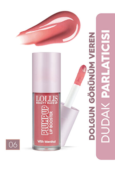 Lollis Plump Up Lip Booster 06 / Dolgun Görünüm Veren Dudak Parlatıcısı 06