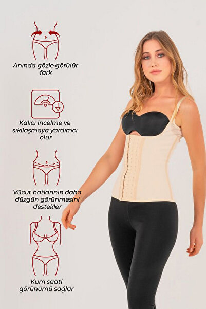 Ymnshaper Yamuna Askılı Premium Korse Ten