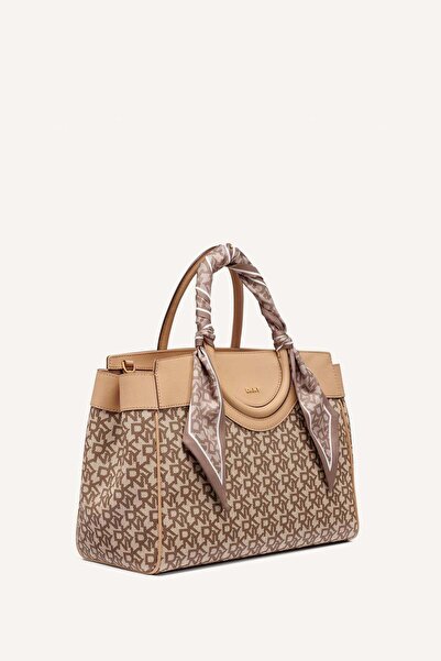 Dkny DAISY MEDIUM SATCHEL-HR9 - CHINO/CAPPUCCINO-OS