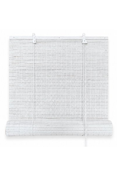 KOÇTAŞ Stilera Ahşap Stor Perde Beyaz 80X180 Cm