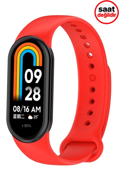 Dexmon Xiaomi Mi Band 8 Silikon Kordon Ayarlanabilir A+ Kalite Esnek Yumuşak ...