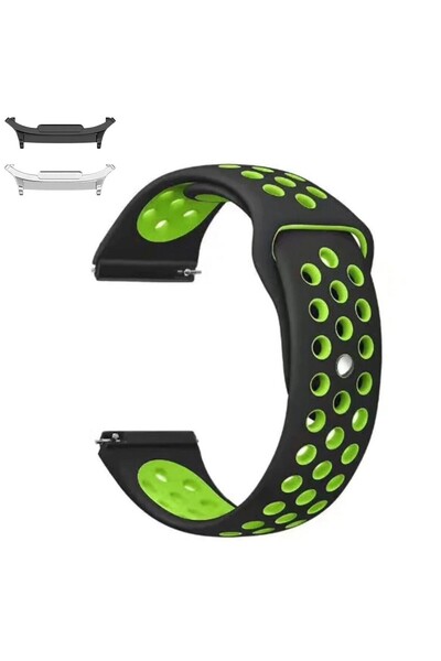 VD VERY DREAM Curea din silicon compatibilă cu Samsung Galaxy Watch9 44mm, Ne...