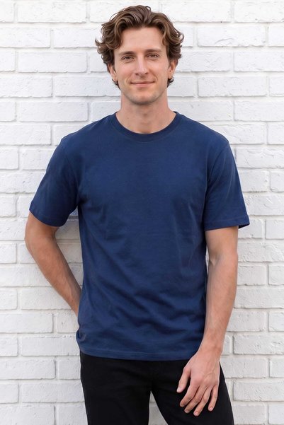 İŞMONT Crew Neck T-Shirt Open-End