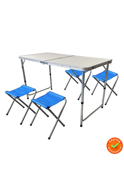 Koçtaş Basic 4 Tabureli Kamp Seti