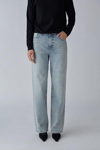 Suud Collection Blugi drepți Courtney albastru deschis