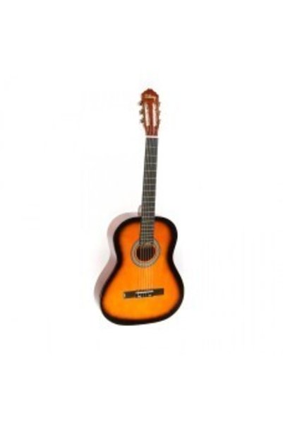 Genel Markalar SOLAK SUNBURST RENK KLASİK GİTAR - 4/4 BOY ÖĞRENCİ GİTARI KILI...