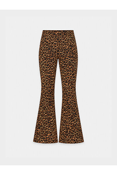Xint Kadın Camel Slim Fit Pantolon