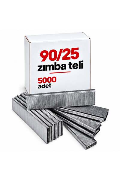 Genel Markalar Ithal 9025 90 Serisi Havalı Zımba Teli 25 mm (5000 Adet)