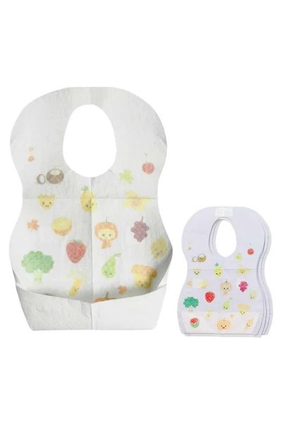 STAR BABiES Disposable Bibs Pack of 15 - Fruits