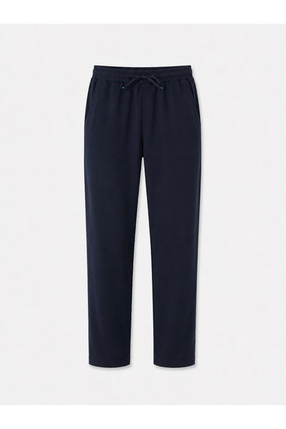 Xint Erkek Lacivert %100 Pamuk Basic Sweatpant