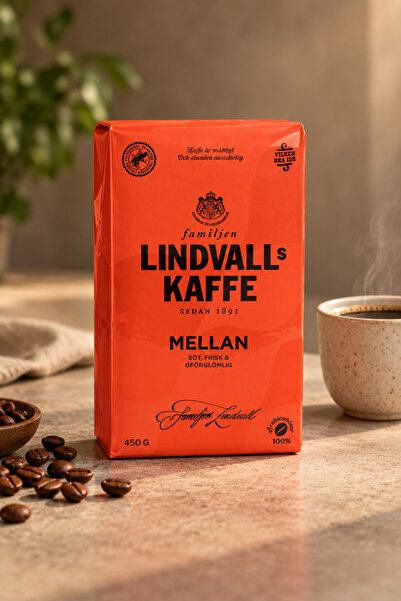 IKEA COZY ROOM, Lındvall Kaffe Mellan Orta Kavrulmuş Öğütülmüş Kahve, 450 Gr