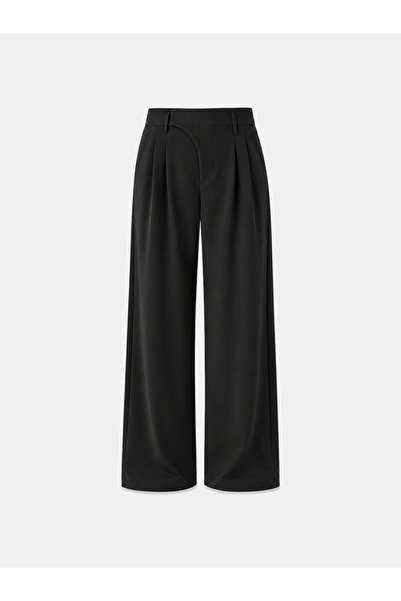 Xint Kadın Siyah Oversize Pantolon