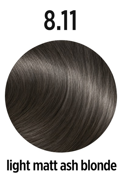 Element Vopsea de păr profesională 8.11, 120 ml (2x60 ml), Blond cenușiu desc...