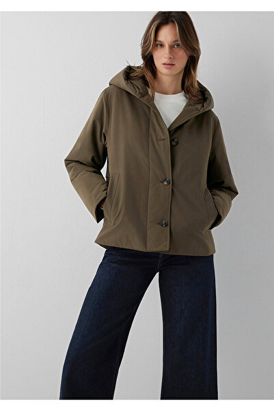 Mavi Hooded Khaki Coat Regular Fit / Normal Cut 1110814-71595