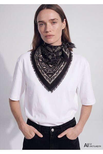 Mavi Antrasit Bandana 1920023-80932