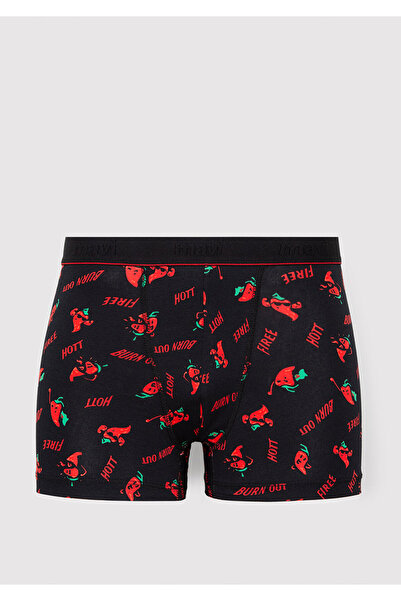 Mavi Printed Black Boxer 0912473-900