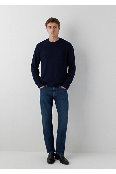 Mavi Hunter Black Dark Indigo Blue Jean Trousers 00202A3997