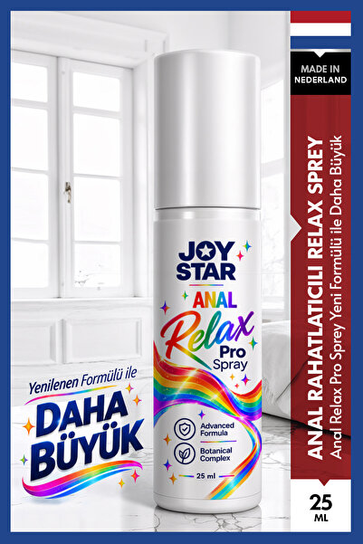 joystar Anal Rahatlatıcı Relax Sprey Yeni Formül 25ml