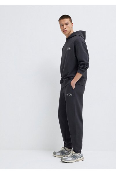 Mavi Jeans Embroidered Anthracite Sweatpants 0010568-70087