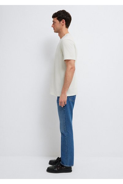 Mavi Gri Erkek T-shirt M0612732-70142