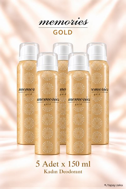 Huncalife Memories Gold Deodorant Avantaj Paket