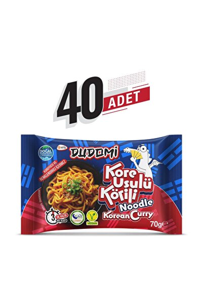 DUDOMİ Dudomi 40'lı Körili Noodle Poşet 70 Gr.