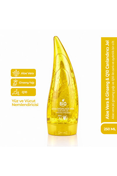 Bio Asia Ginseng Enerji & Q10 Nem Jeli – Yorgun Ciltleri Canlandırıcı 250 ml