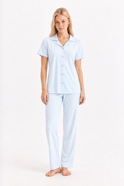 Etoile Bamboo Buttoned Maternity Maternity Pajama Set 30201Y-30205Y