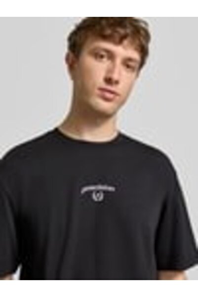Only & Sons Only&Sons Onscaspian Airflex Process Boxy Ss Tee Black Men's T-Sh...