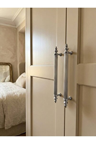 Yc Dekor Mâner Elif Cromat 160 mm Mâner de lux pentru mobilier de bucătărie, ...