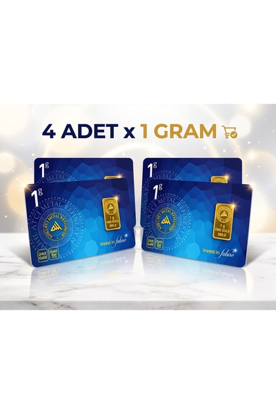 Ahlatcı 24 Ayar - 4 gram Külçe Altın