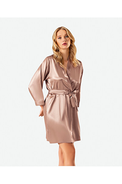 AHU Lingerie Rochie din Satin - Mink