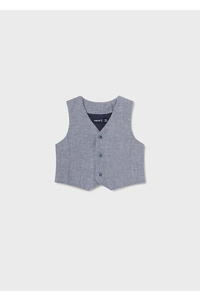 MAYORAL سترة رمادية كلاسيكية للأطفال الأولاد 01387-047