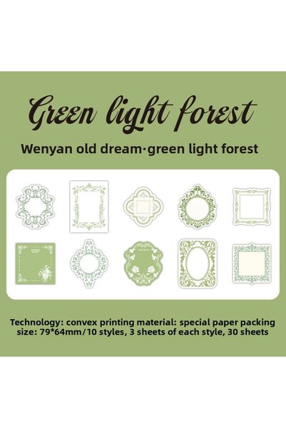 choice2 c Journal Go 30pcs Vintage Memo Pads Paper DIY Scrapbooking Art Colla...
