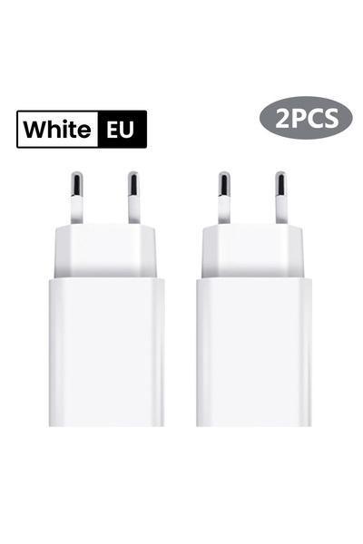 Choice1 EU-2pcs EU/US 10W USB-A Charger 5V 2A Mobile Phone Charging USB Trave...