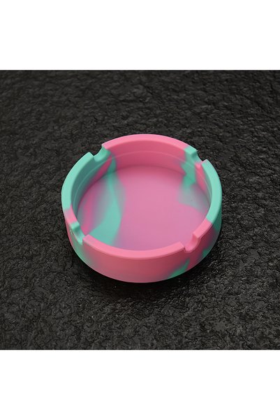 Choice PURPLE Portable Fluorescent Luminous Ashtray Anti-Scalding Cigarette H...