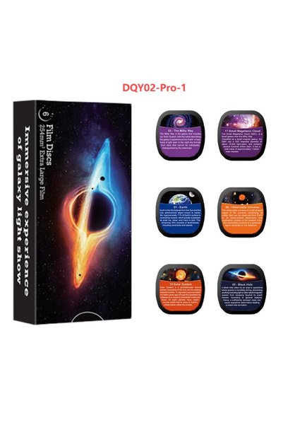 Choice DQY02-Pro-1 Star Projector Night Light Disc Planetarium Projector Disc...