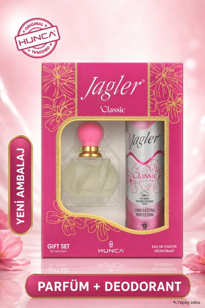 Jagler Klasik Edt 60 ml Kadın Parfüm Seti 4952183jag4692184692