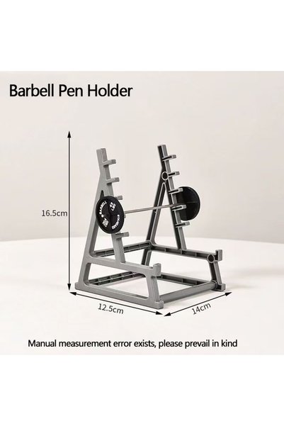 Choice Pen stand 1pcs 1-Piece Squat Rack Pencil Holder Set Mini Barbell Rack ...