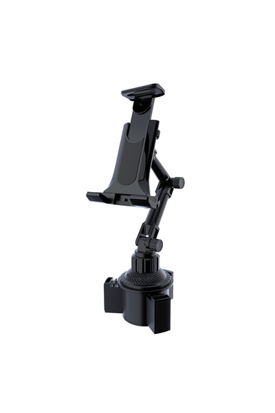 Choice black Car Tablet Stand Cup Slot 360 Adjustable Smartphone Holder 270 T...