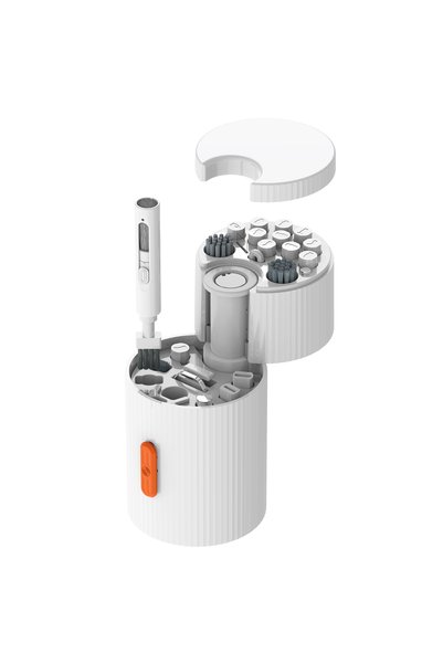 Choice1 QM33-WHITE 33 Portable Multi-Device Cleaning and Maintenance Kit Is S...