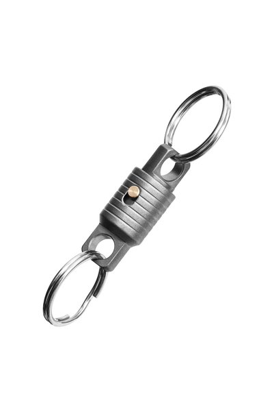 Choice GRAY Titanium Alloy Mini Keychain Portable Quick Dismantling Durable H...
