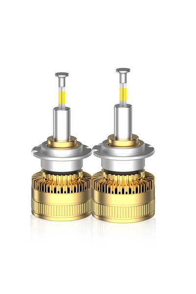 Choice5 D2H D1S Big Power Super Bright 360 Degree LED Headlight Bulbs Long Li...
