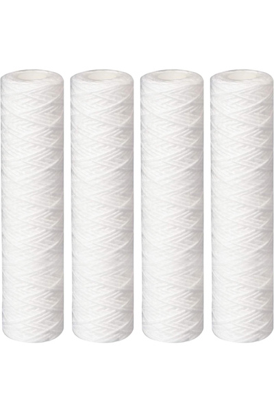 Choice 10 Inch PP Wound String Spun Sediment Replacement Filter for Reverse O...
