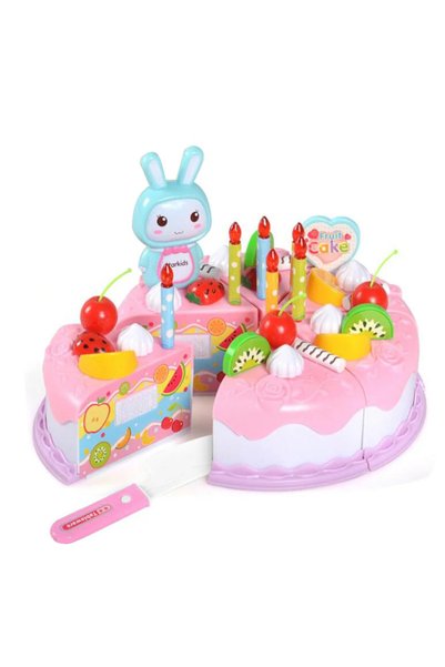 JOKEJOLLY DGQQL pink Children Pretend Goodies Play Simulated Kitchen Toys Pla...