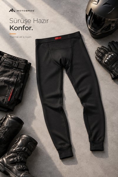 Motobros Lenjerie termică pentru motocicliști Lenjerie termică pentru motocicliști Lenjerie termică pentru motocicliști unisex – Confort la condus pe vreme rece