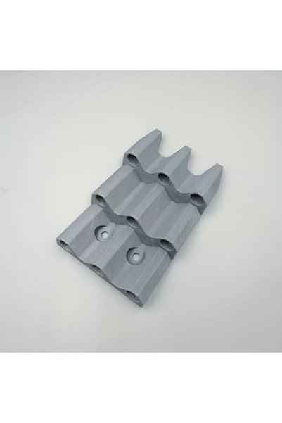 Choice GRAY 1pc Minimalist Dart Display Rack, Wall Mount Holds 9 Darts, Sturd...